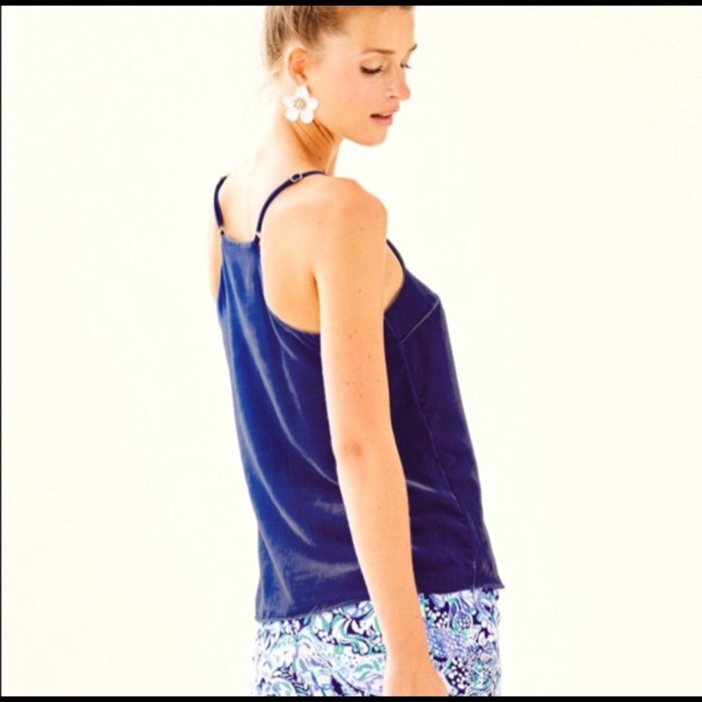 NWT Lilly Pulitzer Dusk Velvet Top